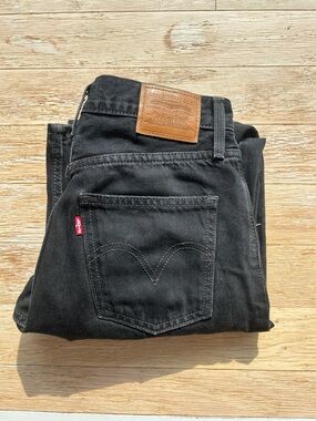 Levi's Black Dad Jeans